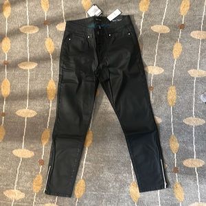 WHBM NWT skimmer jean metallic green sz 6